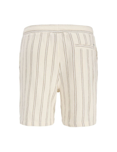 Jack&jones męskie szorty paski jpstjaiden coba stripe jog shorts reg sn 12274413  antique white stripes