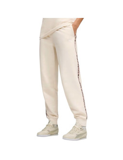 Spodnie damskie puma ess graphic animal comfort beżowe 692464 87