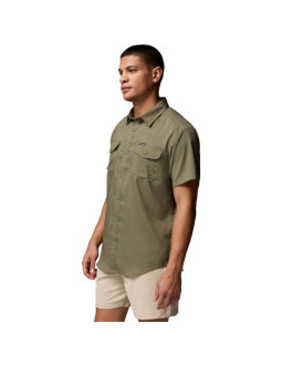 Columbia utilizer ii solid short sleeve shirt 1577762397 zielone l 2