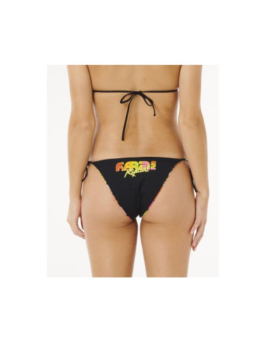 Dół od bikini damski rip curl carioca revo tie side cheeky multikolor
