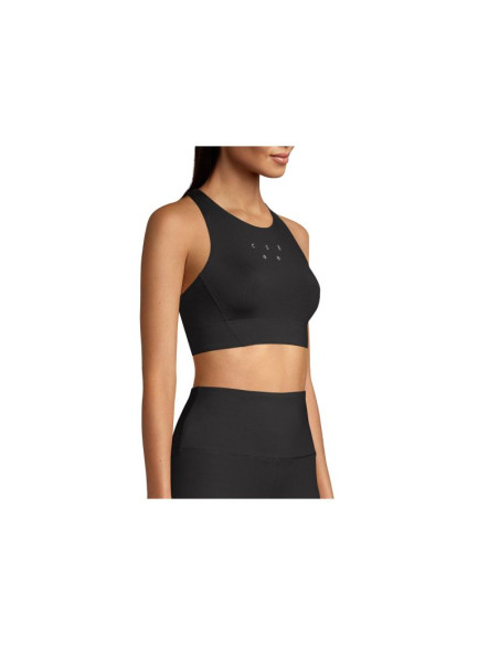 Biustonosz sportowy casall iconic longline sports bra czarny