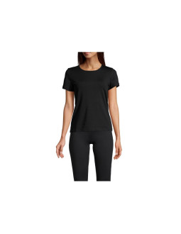 Koszulka casall essential mesh detail tee czarny 2