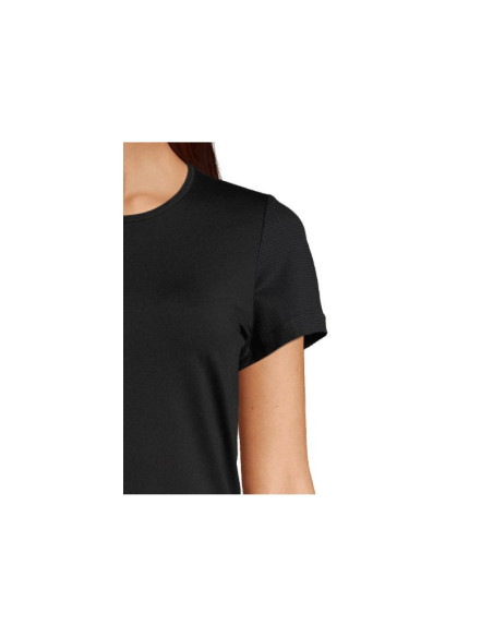 Koszulka casall essential mesh detail tee czarny