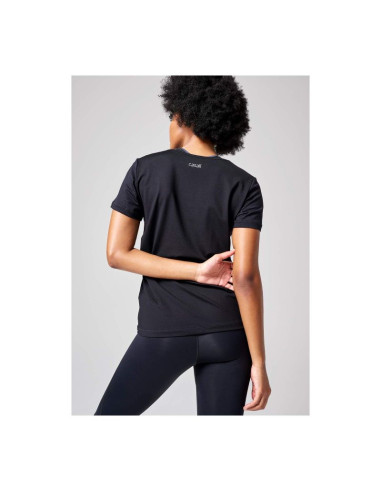 Koszulka casall essential mesh detail tee czarny