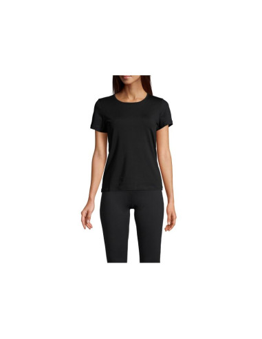 Koszulka casall essential mesh detail tee czarny