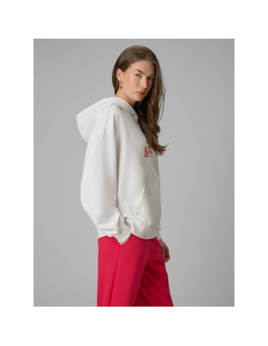 Bluza dresowa loose z kapturem damska 4f 4frss26tswsf2836-11s