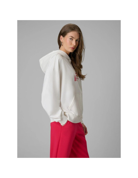 Bluza dresowa loose z kapturem damska 4f 4frss26tswsf2836-11s