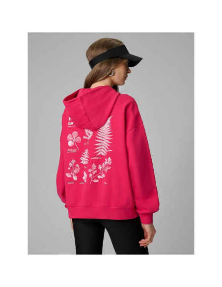 Bluza dresowa loose z kapturem damska 4f 4frss26tswsf2836-53s