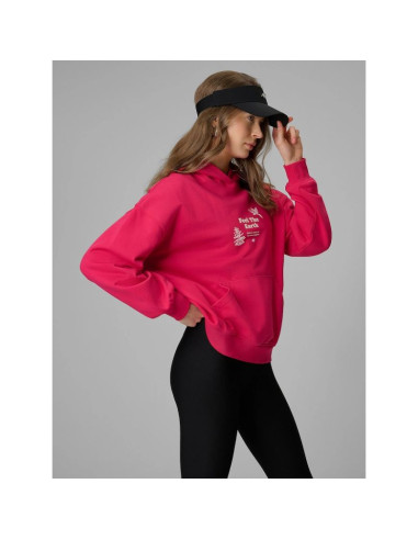 Bluza dresowa loose z kapturem damska 4f 4frss26tswsf2836-53s
