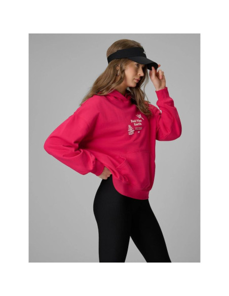 Bluza dresowa loose z kapturem damska 4f 4frss26tswsf2836-53s
