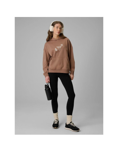 Bluza dresowa loose z kapturem damska 4f 4frss26tswsf2836-83s