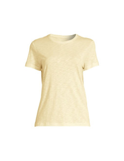 Koszulka damska casall soft texture tee żółty