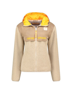 Polar damski geographical norway techic fz beige db lady 056 beżowy (wz6660f/gn-beige)