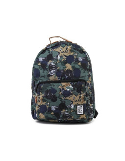 Plecak the society pack xclassic backpack green camo allover 181cpr702-74 2
