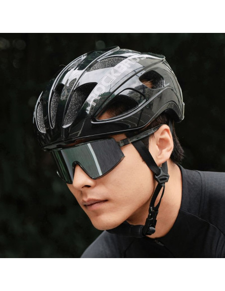 Kask rowerowy rockbros lk-66 lekki 58-62 cm - czarny