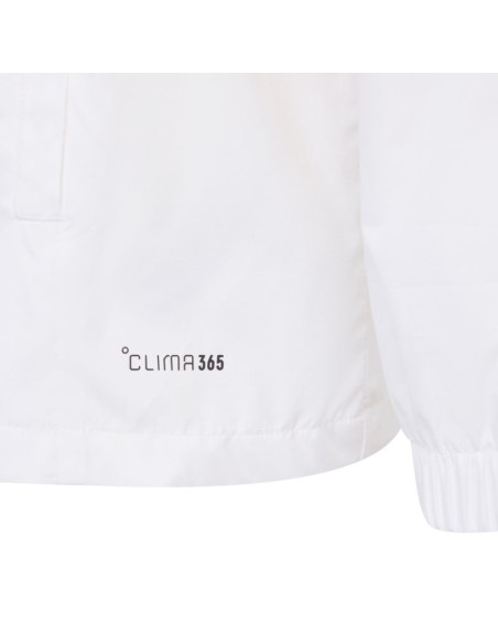 Kurtka dla dzieci adidas tiro 26 league windbreaker biała jy9722
