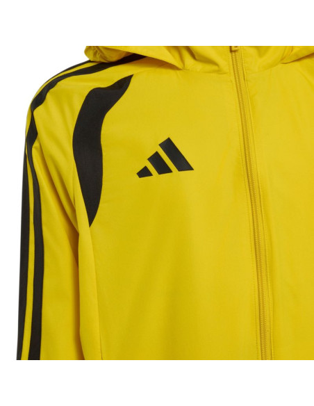 Kurtka dla dzieci adidas tiro 26 league windbreaker żółta kt2425