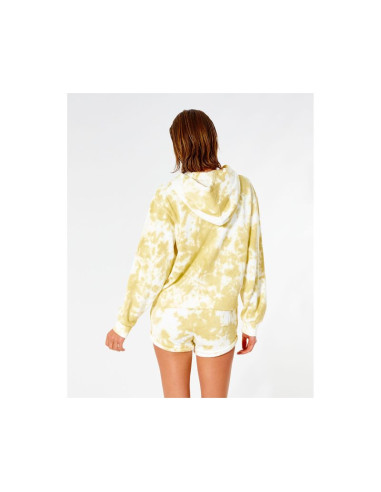 Bluza rip curl classic surf zip through - złoty