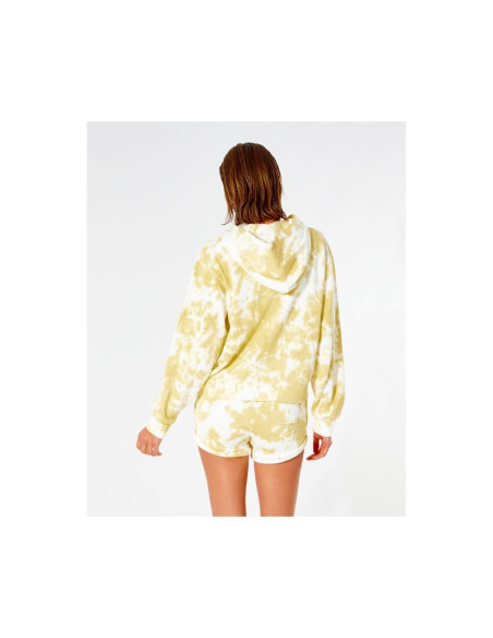 Bluza rip curl classic surf zip through - złoty