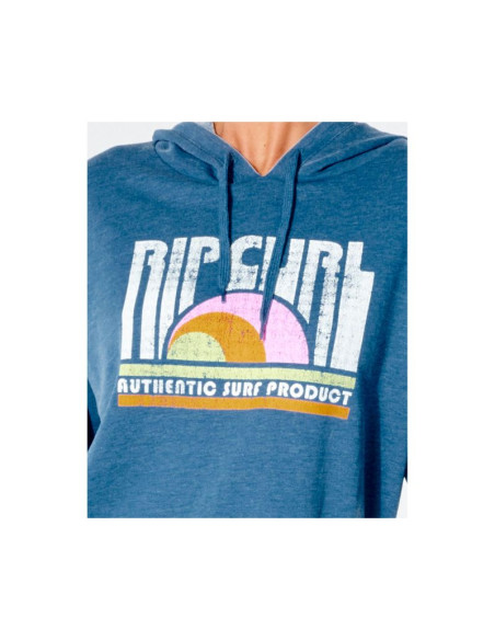 Bluza rip curl wave shapers hood - niebieski
