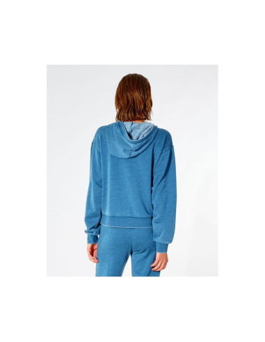 Bluza rip curl wave shapers hood - niebieski