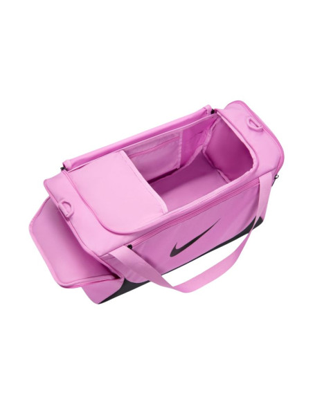 Torba nike brasilia s różowo-czarna ib4394 503