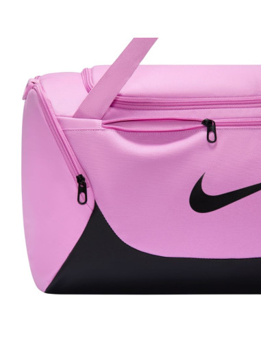 Torba nike brasilia s różowo-czarna ib4394 503