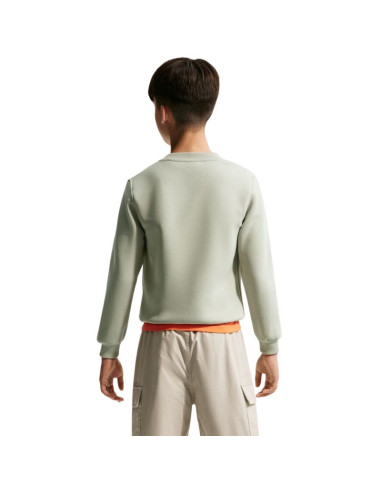 Bluza dla dzieci nike sportswear club fleece jasnozielona fd3006 304