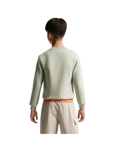 Bluza dla dzieci nike sportswear club fleece jasnozielona fd3006 304
