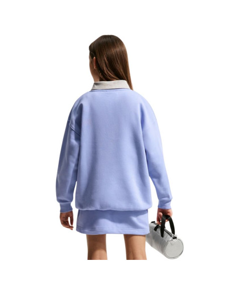 Bluza dla dzieci nike sportswear club fleece jasny fiolet fd2923 569
