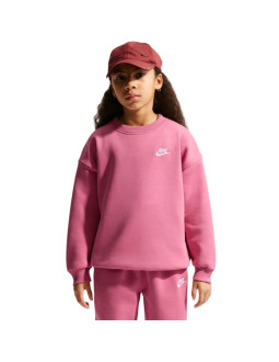 Bluza dla dzieci nike sportswear club fleece różowa fd2923 641