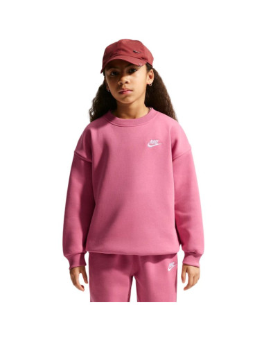 Bluza dla dzieci nike sportswear club fleece różowa fd2923 641