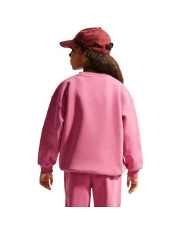 Bluza dla dzieci nike sportswear club fleece różowa fd2923 641 2