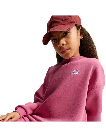 Bluza dla dzieci nike sportswear club fleece różowa fd2923 641