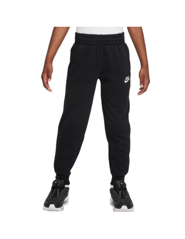 Spodnie dla dzieci nike club fleece czarne fd3019 010
