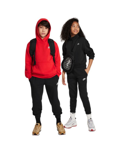 Spodnie dla dzieci nike club fleece czarne fd3019 010