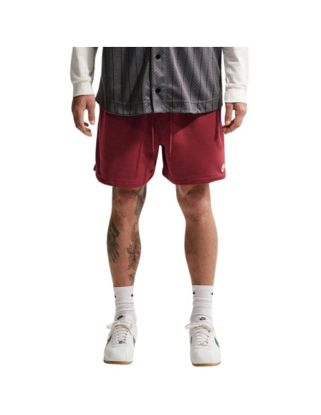 Spodenki męskie nike club bordowe fn3520 613