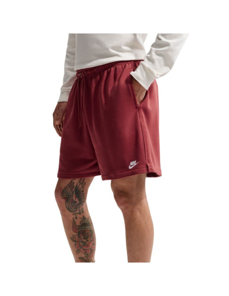Spodenki męskie nike club bordowe fn3520 613