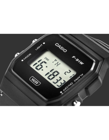 Zegarek casio unisex f-91wb-1avef + box