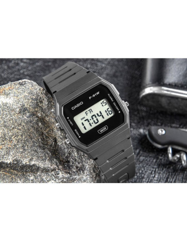 Zegarek casio unisex f-91wb-1avef + box