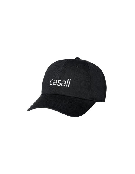 Czapka z daszkiem casall casual logo cap kolor czarny