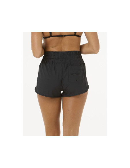 Boardshorty rip curl high waist retro volley 3" czarny