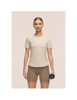 Koszulka damska casall essential tee kolor beżowy