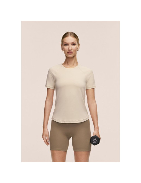 Koszulka damska casall essential tee kolor beżowy