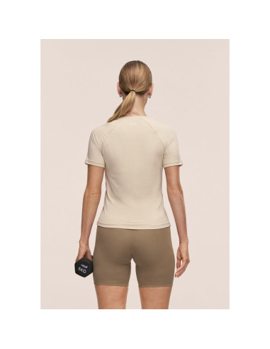 Koszulka damska casall essential tee kolor beżowy
