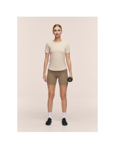 Koszulka damska casall essential tee kolor beżowy