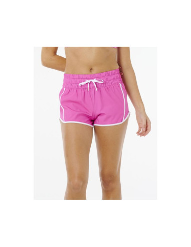 Boardshorty damskie rip curl high waist retro volley 3 różowe