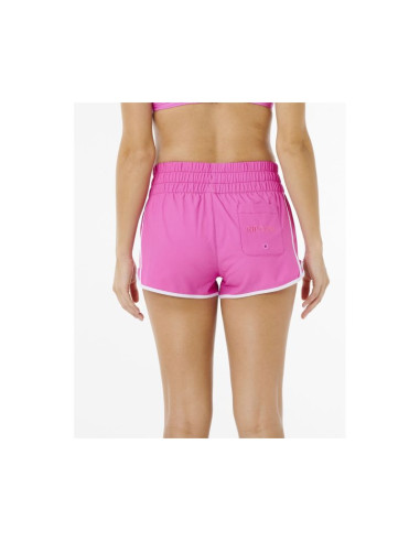 Boardshorty damskie rip curl high waist retro volley 3 różowe