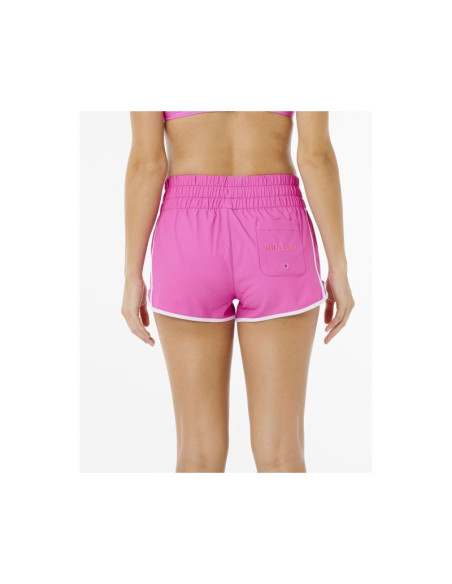 Boardshorty damskie rip curl high waist retro volley 3 różowe