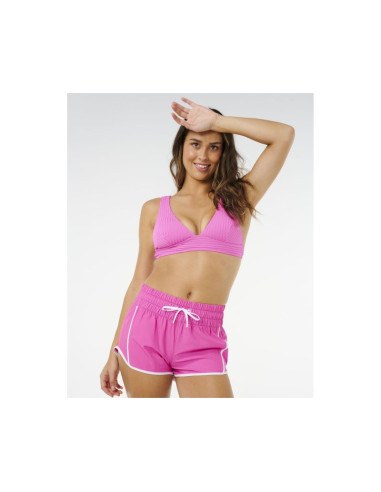 Boardshorty damskie rip curl high waist retro volley 3 różowe